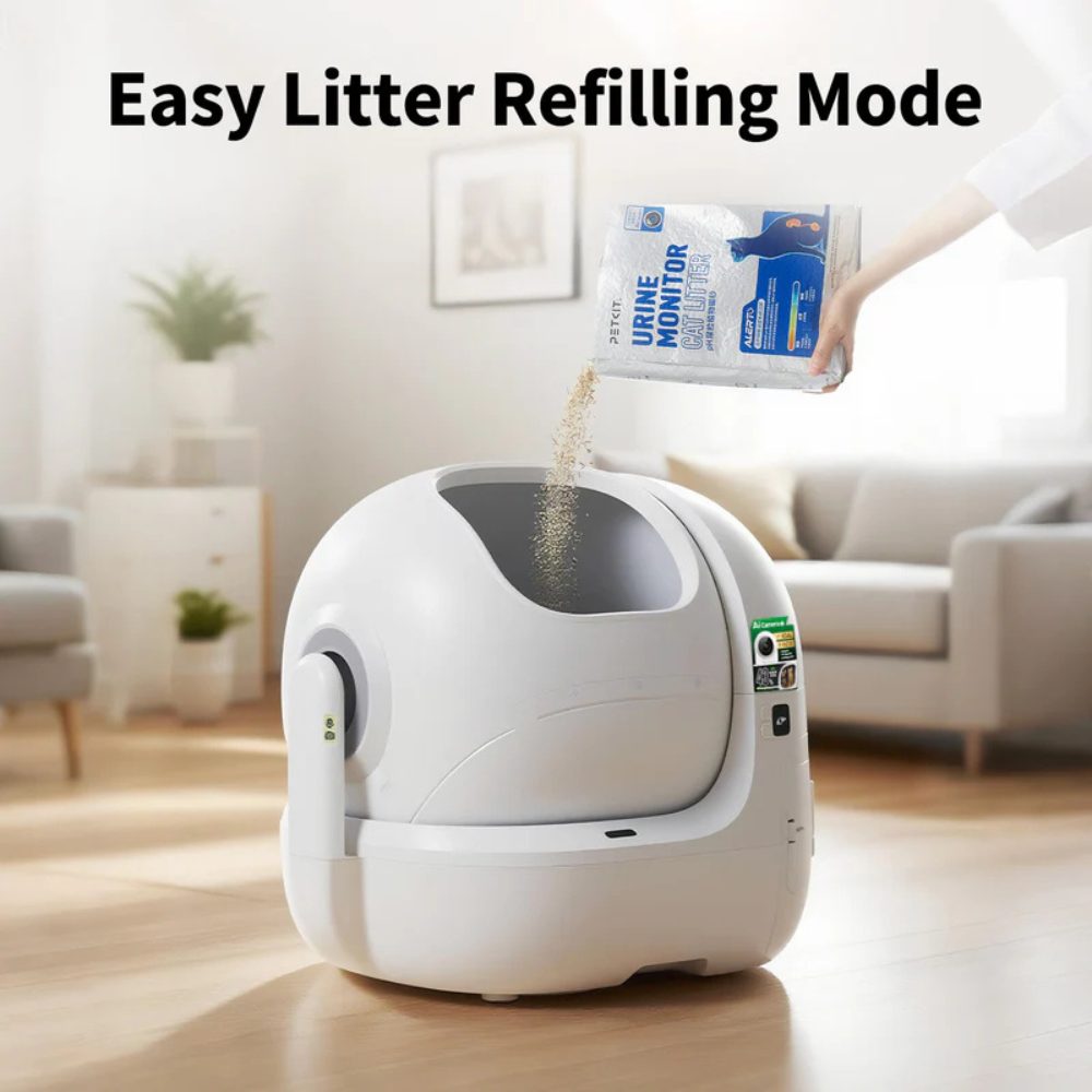 CleanSense™ AI Self-Cleaning Litter Box