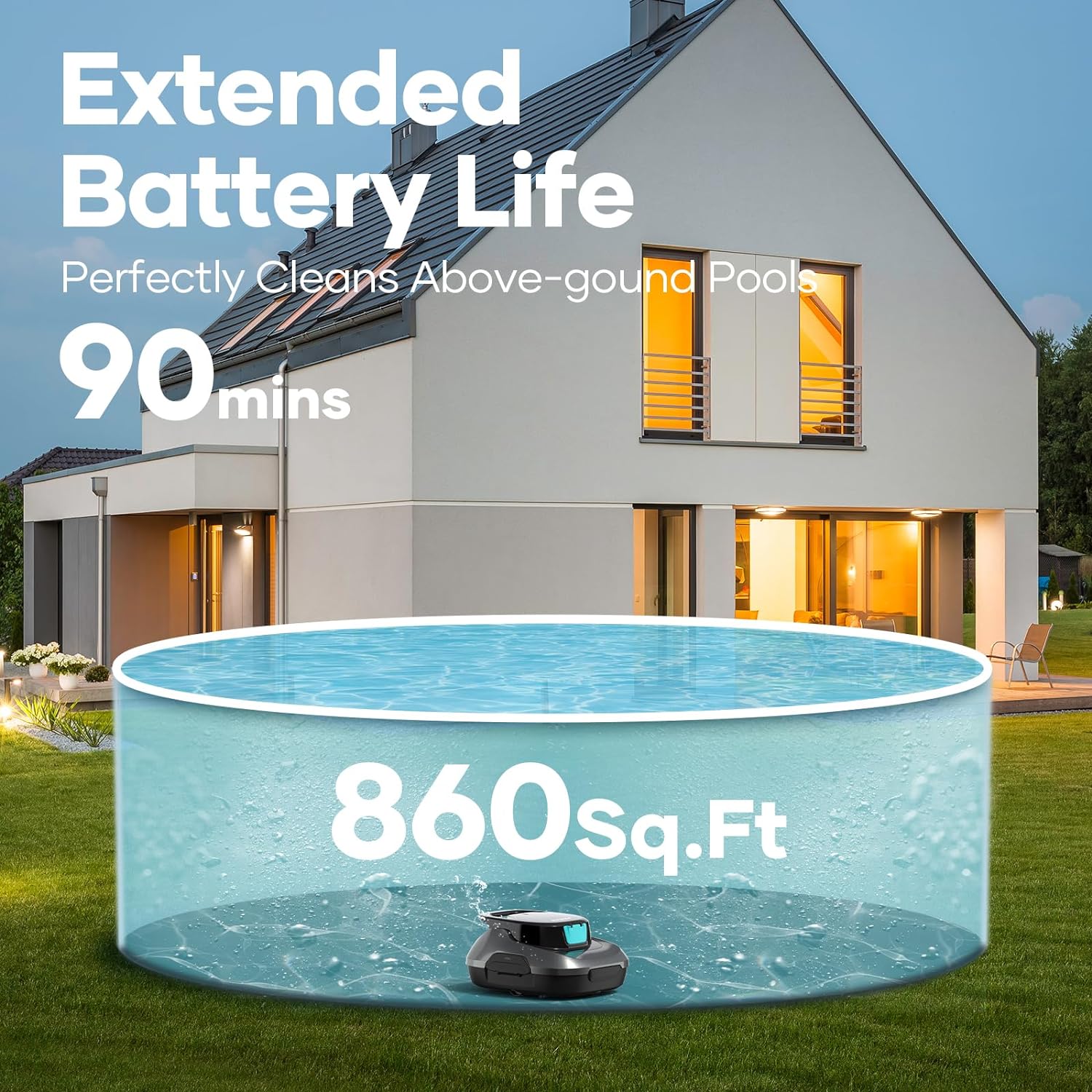 EcoCurrent™ Cordless Pool Vacuum
