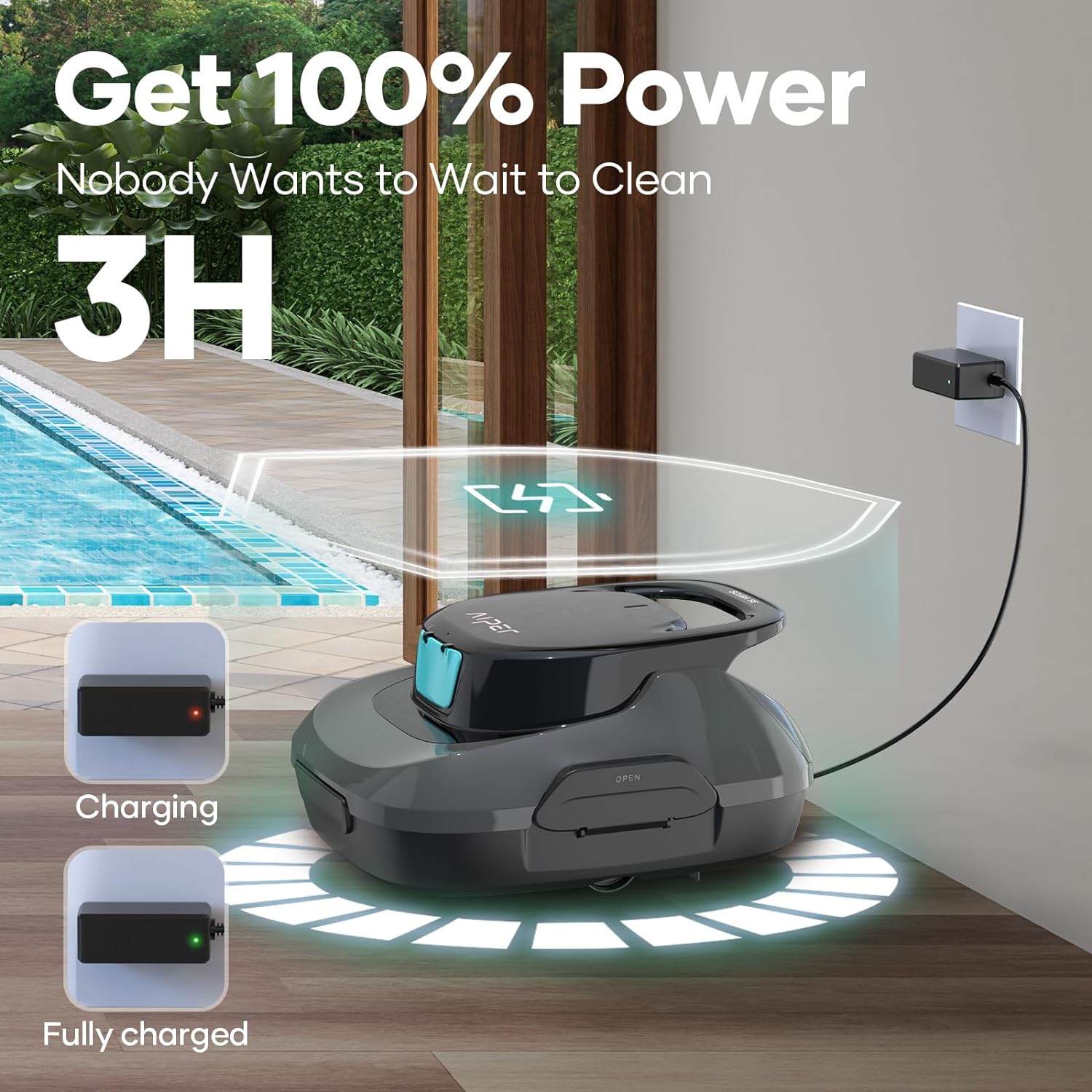 EcoCurrent™ Cordless Pool Vacuum