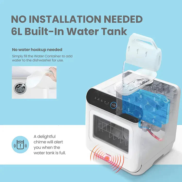 EZClean™ Mini Dishwasher