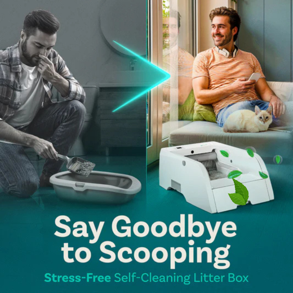 CleanPaws™ Automatic Self-Cleaning Litter Box