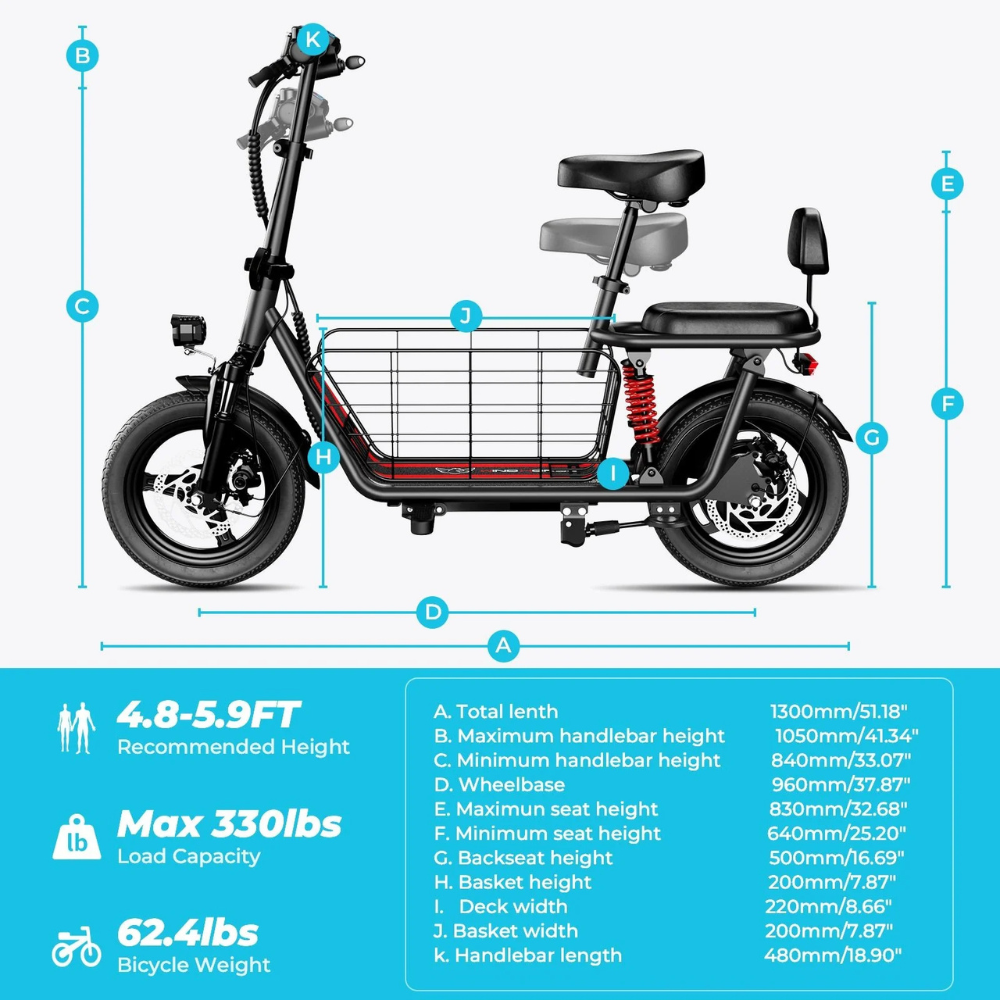 CityCruise™ Family E-Scooter