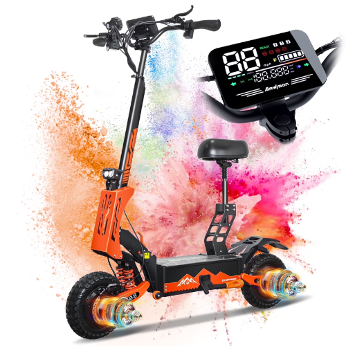 RoadBlaze™ Dual-Motor Folding Electric Scooter