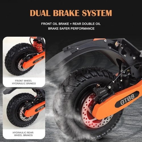 RoadBlaze™ Dual-Motor Folding Electric Scooter