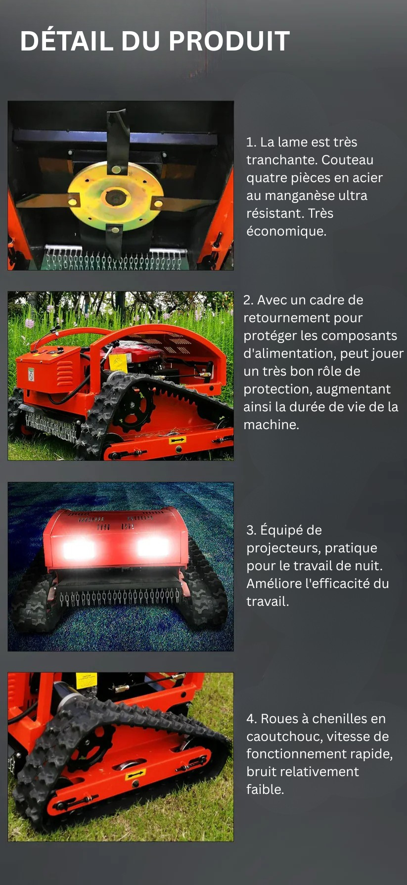 LawnMax™ Tondeuse à gazon